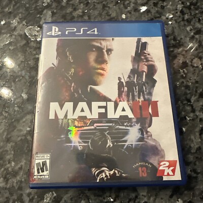 Mafia III 3 (Sony PlayStation 4, 2016) with Manual & Map Tested Working PS4