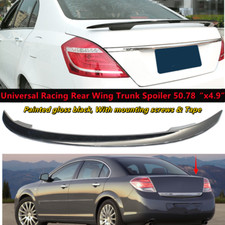 Universal Black Rear Trunk Wing Racing Spoiler Fit For Saturn Aura 2007-2009 Universal Black Rear Trunk Wing Racing Spoiler Fit For Saturn Aura 2007-2009