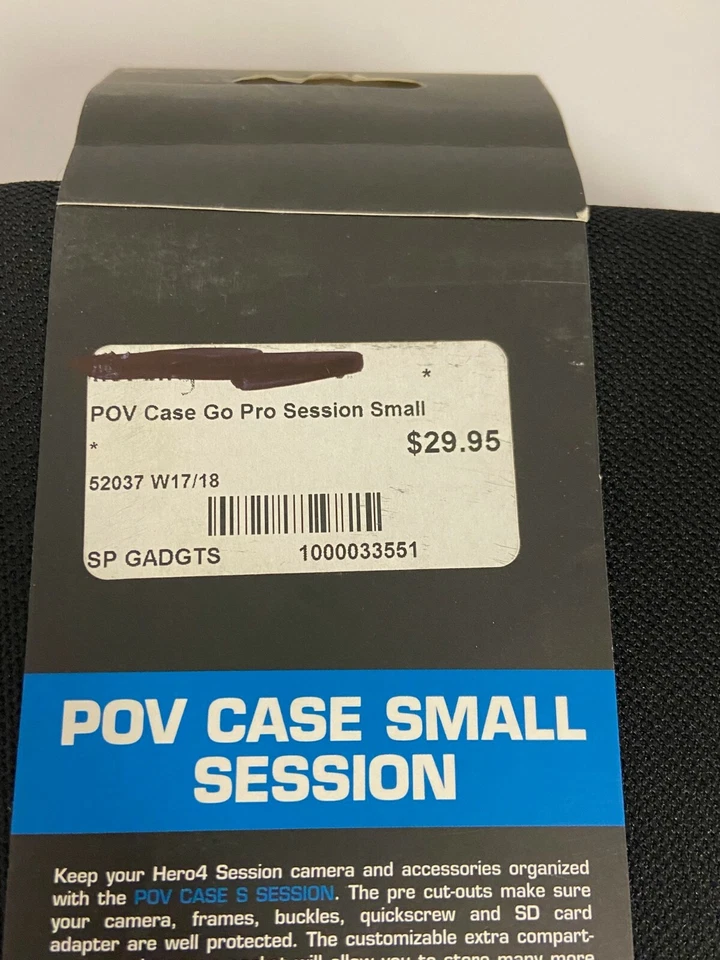 SP Gadgets GoPro Hero Camera & Acces. Case Size Choice NWT POV,Soft Case,Session - Image 3 of 4