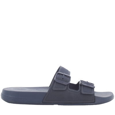 Fit Flop P24g Damenhausschuhe FD2-399 IQUSHION ZWEI-STEG-SCHNALLEN-SCHLITTEN