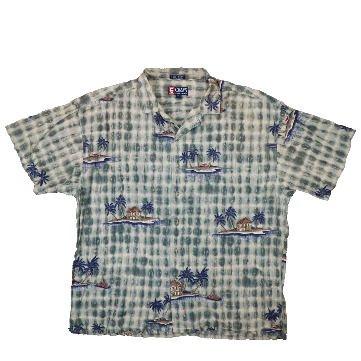 Chaps Hawaiian Casual Button-Down Shirts for Men for sale | eBay