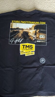 TMS Titanium Racing Graphic T-Shirt. ''THE 57''  New Size: X Large 