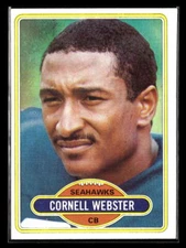 1980 Topps #118 Cornell Webster - NM/MT+ Set Break!