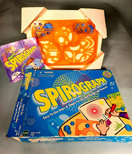 Vintage Spirograph Drawing Toy Easy to Use Gears  Shapes Design Art Work 1997