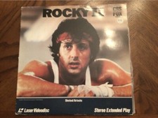 Rocky II Laserdisc Sylvester Stallone Carl Weathers Burt Young
