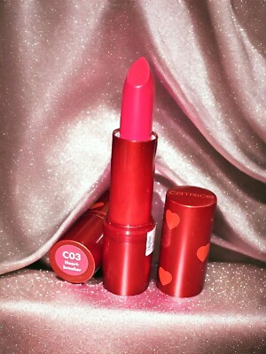 Catrice Heart Affair 2x Full Shine Lippenstift Farbe C03 Heartbreaker Rot cremig