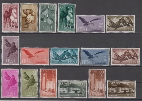 IFNI ESPAÑA SPANIEN ESPAGNE AÑO 1960 NUEVO COMPLETO MNH SPAIN -EDIFIL 159/75