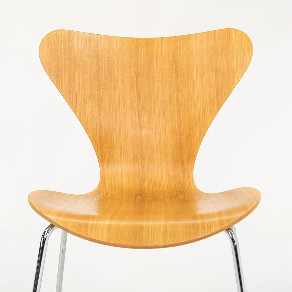 1998 Arne Jacobsen for Fritz Hansen Series 7 Dining / Side Chair Sets Available - Image 3 of 4