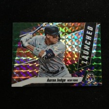 2021 Panini Mosaic Launched Green Mosaic #L2 Aaron Judge New York Yankees