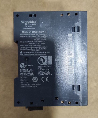 ▀▄▀▄▀ SCHNEIDER M221 - TM221ME16T - MODICON - Bild 2 von 2