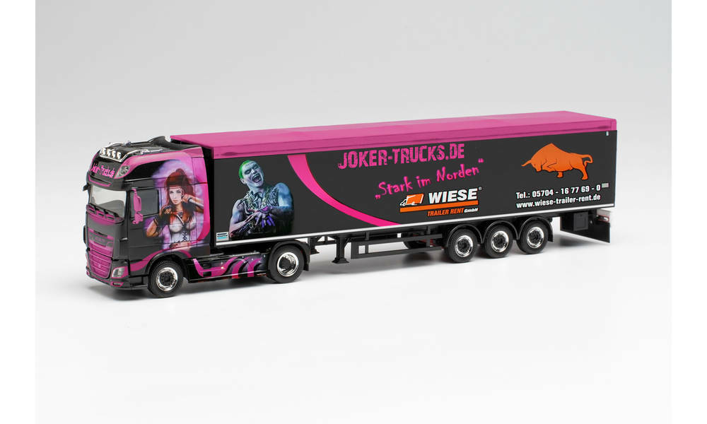 HERPA ミニチュアトラック セット　他トラック Herpa Truck H0 1:87 DAF XF SSC walking floor semitrailer plastic