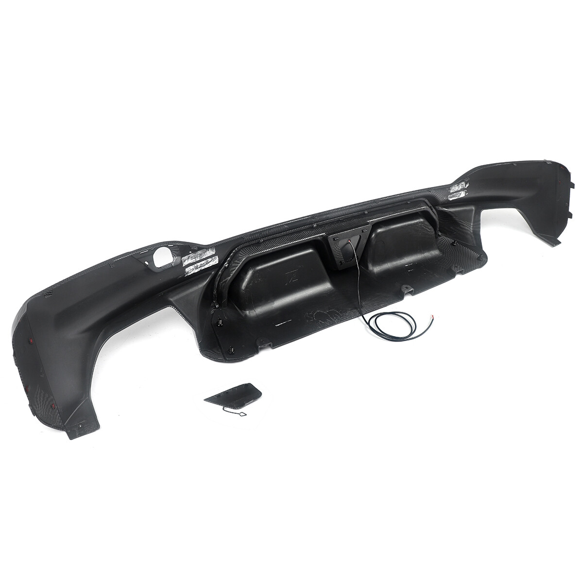 M5 Style Gloss Black Rear Diffuser for BMW G30 G31 5 Series M Sport 17-24