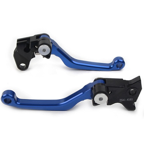 CNC Drehpunkt Bremse Kupplung Hebel Für Yamaha TTR125L/LE/LW 2000-2020 blau - Picture 3 of 5
