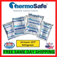 ThermoSafe Refrigerant Gel Packs -23°C/-10°F 14 Count Ice Cold Polar Laminated