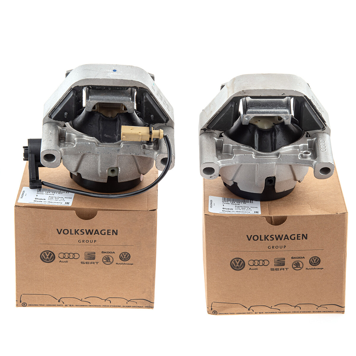 OEM Left and Right Side Engine Mounts 4G0199381NT For Audi A6 C7