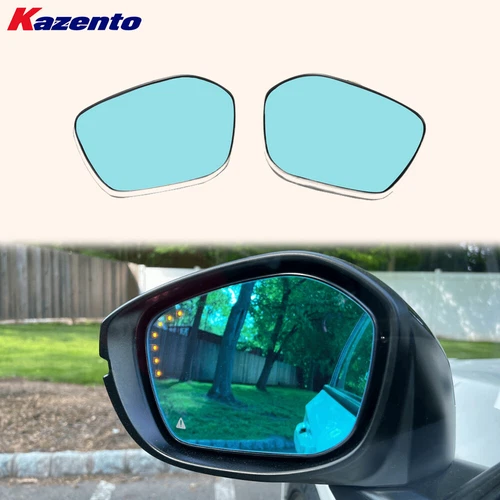 Side Rear View Mirror Lenses With Spot Detection For Honda Civic Type R FL5 ABS