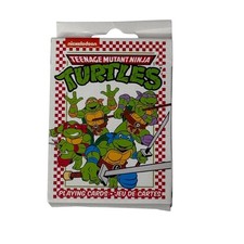 TMNT Teenage Mutant Ninja Turtles Playing Cards Deck Retro Cartoon