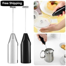 Electric Milk Frother Drink Foamer Whisk Mixer Electric Blender Egg Beater US