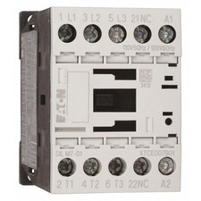 Eaton XTCE007B01TD IEC Magnetic Contactor, 1NC, 24V DC, 3-Pole, Screw