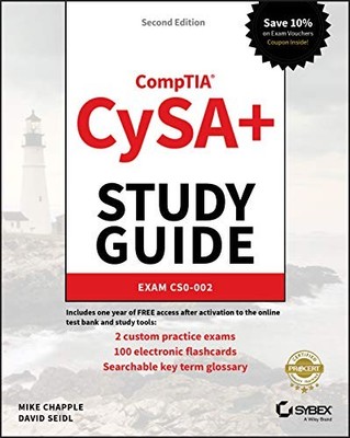COMPTIA CYSA+ STUDY GUIDE EXAM CS0-002 By Mike Chapple & David Seidl *BRAND NEW*