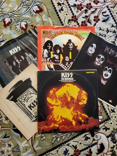 KISS THE ORIGINALS 3xLP Set 1976 Casablanca NBLP 7032 w Booklet Insert USA