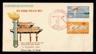 DR WHO 1960 RYUKYU JAPAN FDC SPORTS ATHLETIC MEET COMBO R42318