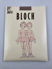 BLOCH Women's Endura Footless Child Dance Tights Tan T0940G Size Small 4-5