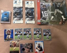 Carolina Panthers Lot of Chris Weinke / 12 plus items