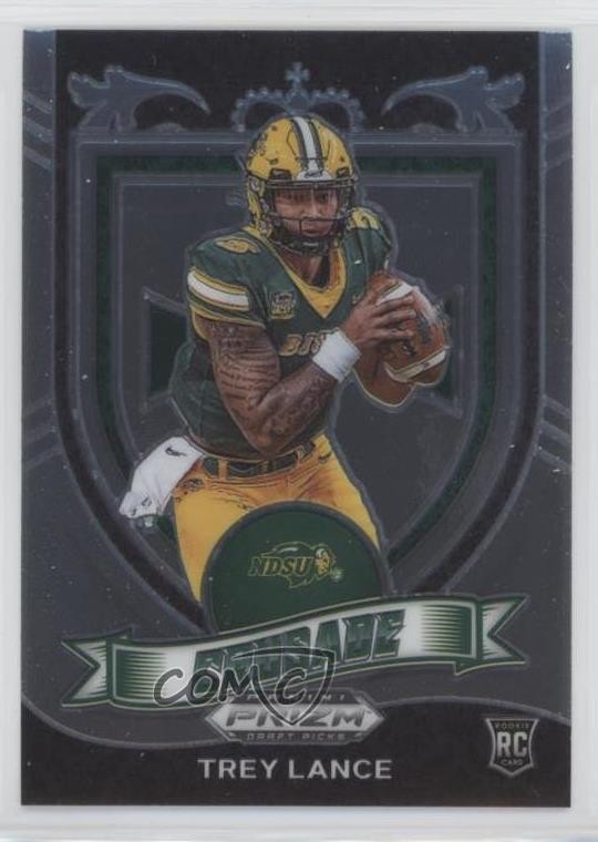 2021 Panini Prizm Draft Picks Crusade Trey Lance #164 10d8