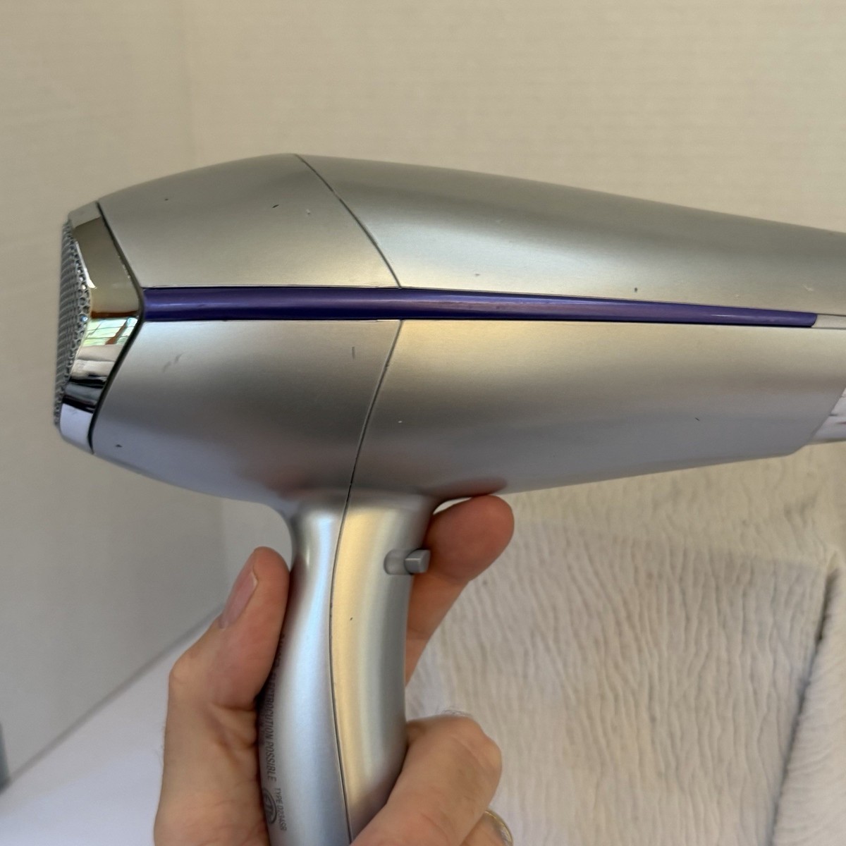JOHN FRIEDA JF1 1800 W Standard Hair Dryer - Silver for sale