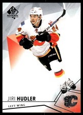 2015-16 SP Authentic #68 Jiri Hudler Calgary Flames Hockey Card