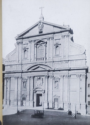 Il Gesu, Rome, Italy, Magic Lantern Glass Slide
