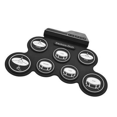 Kompaktes USB-Roll-Up-Silikon-Schlagzeug Digitales Elektronisches