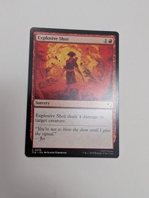 MTG - Explosive Shot - Avatar: The Last Airbender: Eternal-Legal NM/M Cond