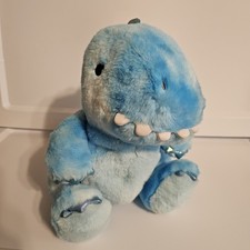 FAO Schwarz Glow Brights Dinosaur Plush 12" LED Light  Sound Stuffed Toy