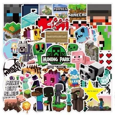 Minecraft mix stickers（10-100 pcs）- US seller， FAST SHIPPING
