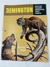 Remington 1964 Firearms Catalog sporting ammunition traps targets full color