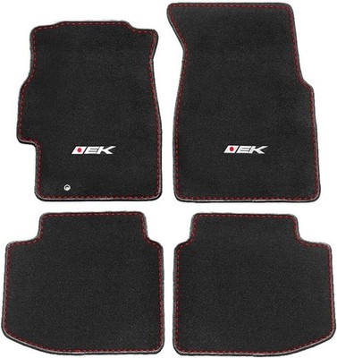 Nylon Car Floor Mats Carpets Liner, Fits 1996-2000 Honda Civic,  4PCS