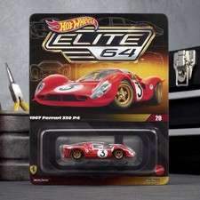 Hot Wheels Elite 64 1967 Ferrari 330 P4 SOLD OUT Mattel Creations IN HAND JCP47