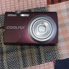 Nikon COOLPIX S4000 Digital Camera Ruby Red Used Very Good From Japan