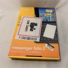 ZAGG Messenger Folio 2 Keyboard Case USB-C, Stand iPad 10.2/10.5 Black