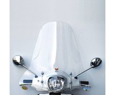 Parabrezza Isotta Media Protezione 535x730x3 Per Piaggio Liberty 125 2010 > 2015