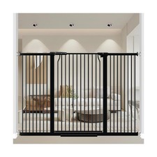41" Extra Tall Dog Gate for Doorways Stairs, 54.8-60.2 in in Wide Baby Gates ...