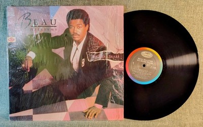 BEAU WILLIAMS   NO MORE TEARS Vinyl LP In Shrink SOUL Record Album NEAR MINT/EX