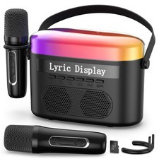 Karaoke Machine for Kids  Adults with Lyrics Display Screen Portable Bluetoo...