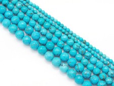 Natural Faceted Turquoise Beads, 4mm/6mm/8mm/10mm, sku U1438