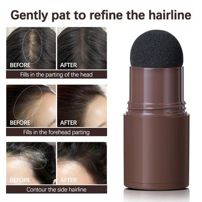 Hairline Shadow Powder Waterproof Root Cover Up Black Brown Hair Filler