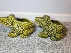 McCoy Frog Vintage 1950s Planters Set Of Two