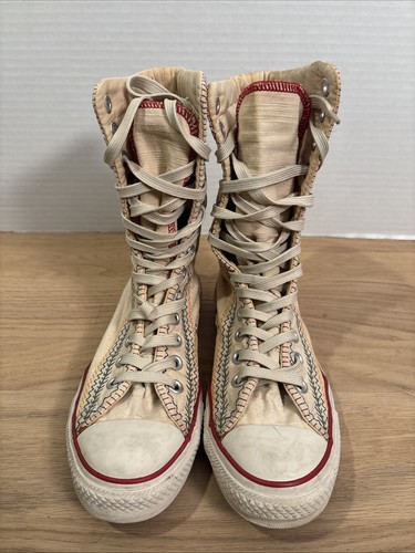 Converse Chuck Taylor All-Star High Schuhe Beige Größe US 7 Wmns - Bild 3 von 11