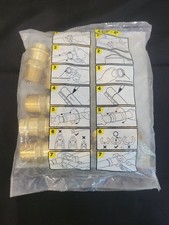 Apollo Press 1 Male Adapter Brass Lot Of 10 Press X Mpt 10075844